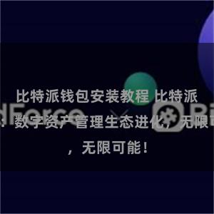比特派钱包安装教程 比特派钱包：数字资产管理生态进化，无限可能！