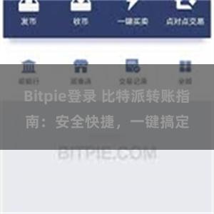 Bitpie登录 比特派转账指南：安全快捷，一键搞定