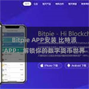 Bitpie APP安装 比特派APP：解锁你的数字货币世界